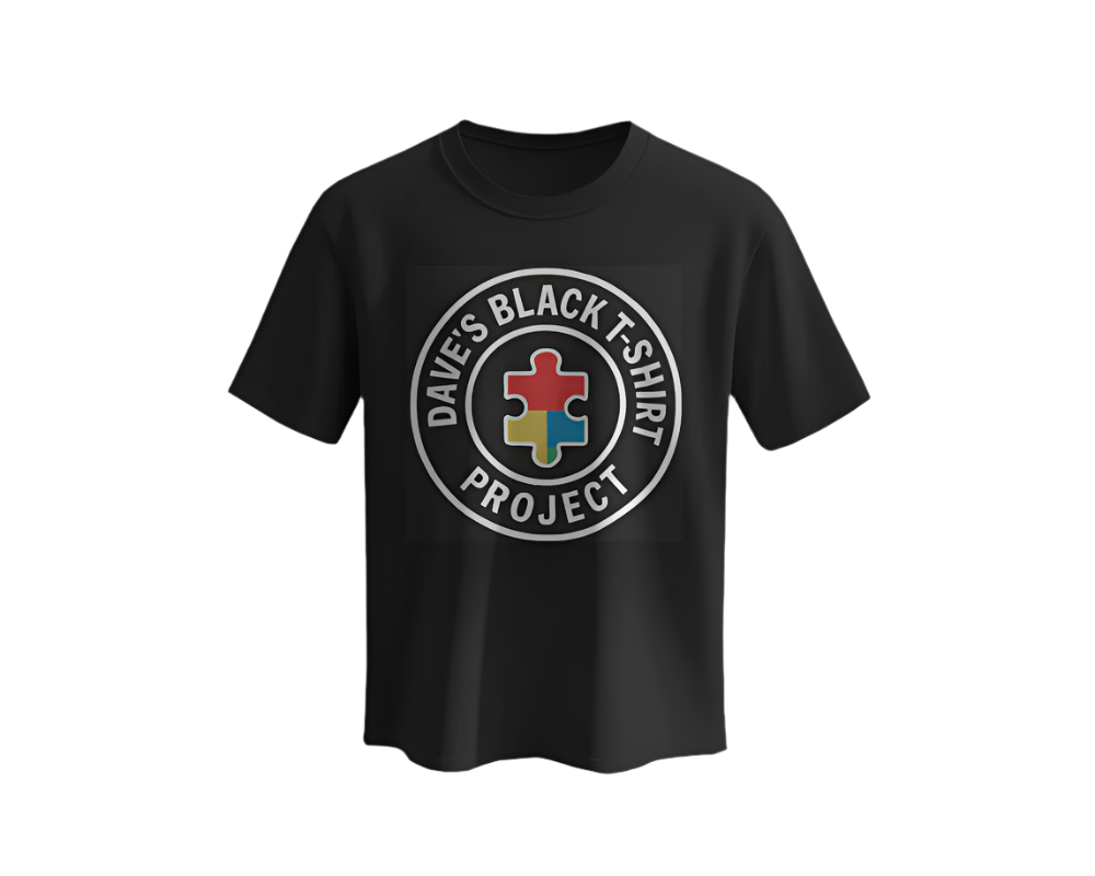 DAVE'S BLACK T- SHIRT PROJECT. "The Origin"