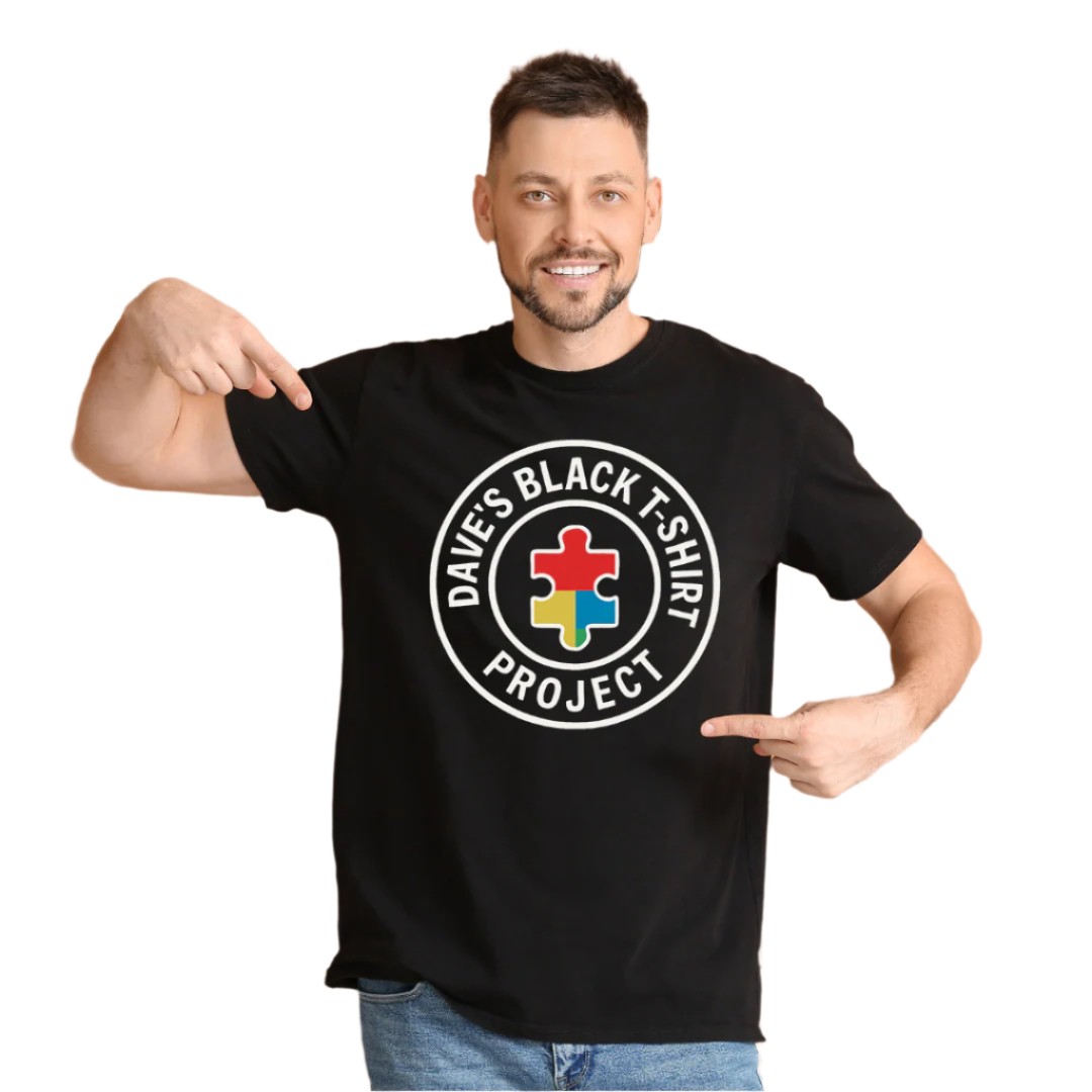 DAVE'S BLACK T- SHIRT PROJECT. "The Origin"