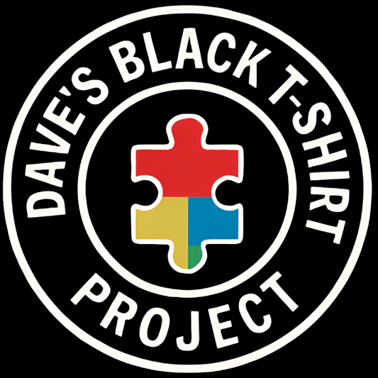 DAVE'S BLACK T- SHIRT PROJECT. "The Origin"